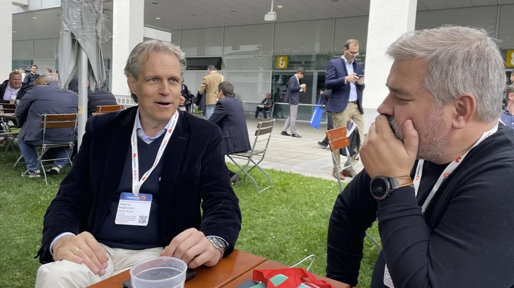 Magnus Magnusson, CFO and Fredrik Pahlberg at Wattly Group.